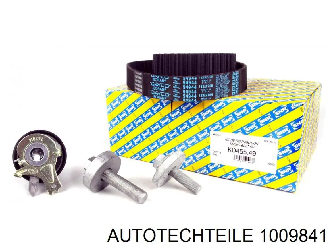 Підшипник опорний амортизатора, переднього 1009841 Autotechteile