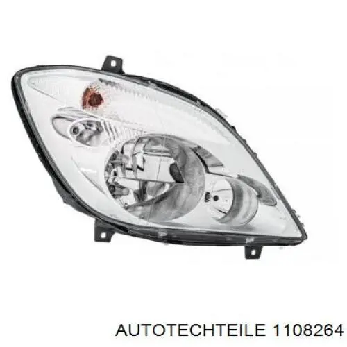 Фара правая Autotechteile 1108264 ціна, від 33.83 USD