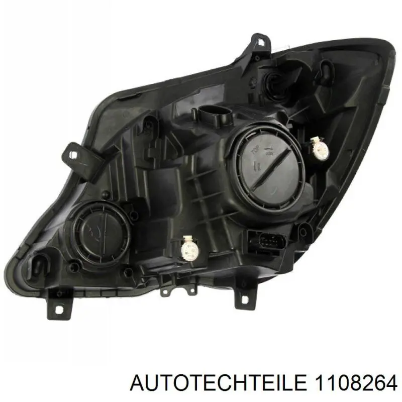 1108264 Autotechteile Основна фара - вставка