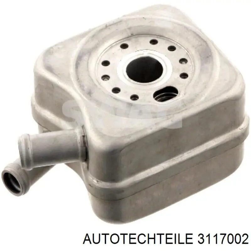 Радіатор масляний (холодильник), під фільтром Autotechteile 3117002 ціна, від 28.15 USD