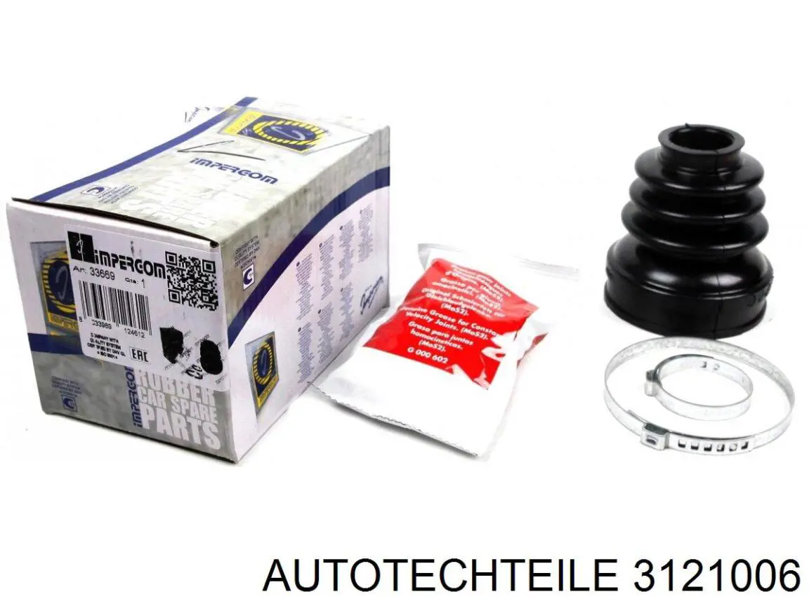 Купити 3121006 Autotechteile Насос охолоджуючої рідини