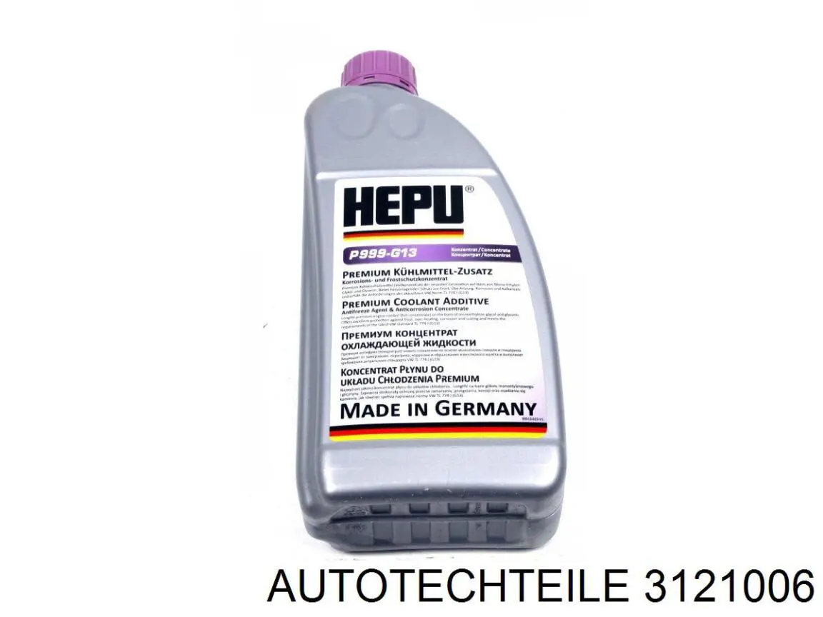 Помпа охолодження Autotechteile 3121006 ціна, від 36.87 USD