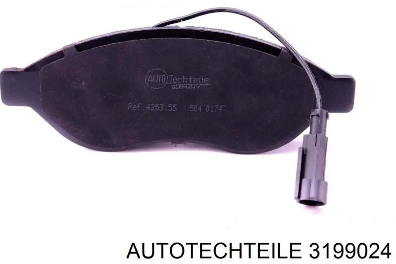 Подушка (опора) двигуна, ліва 3199024 Autotechteile