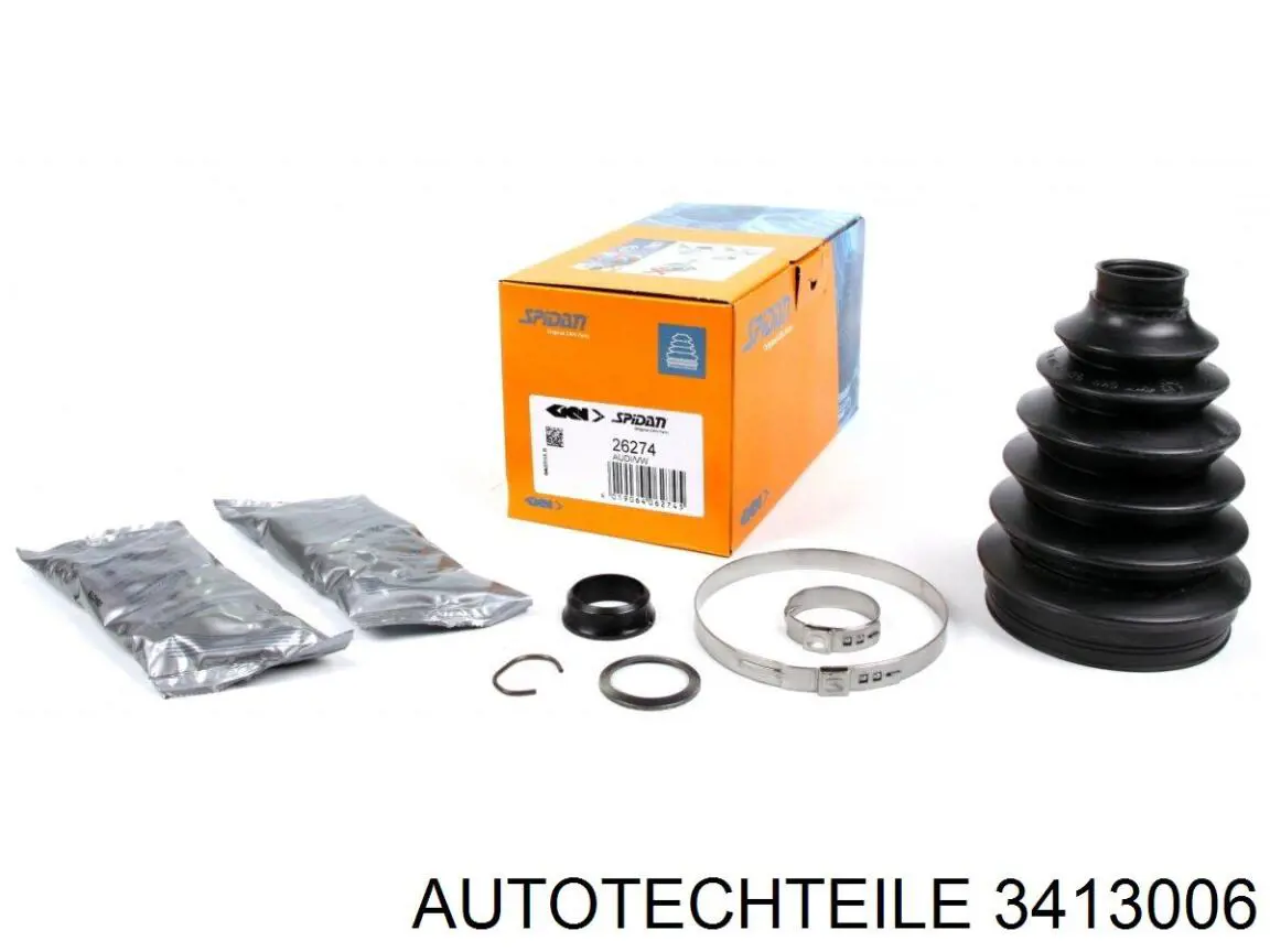 Стойка амортизатора передняя Autotechteile 3413006 ціна, від 21.82 USD