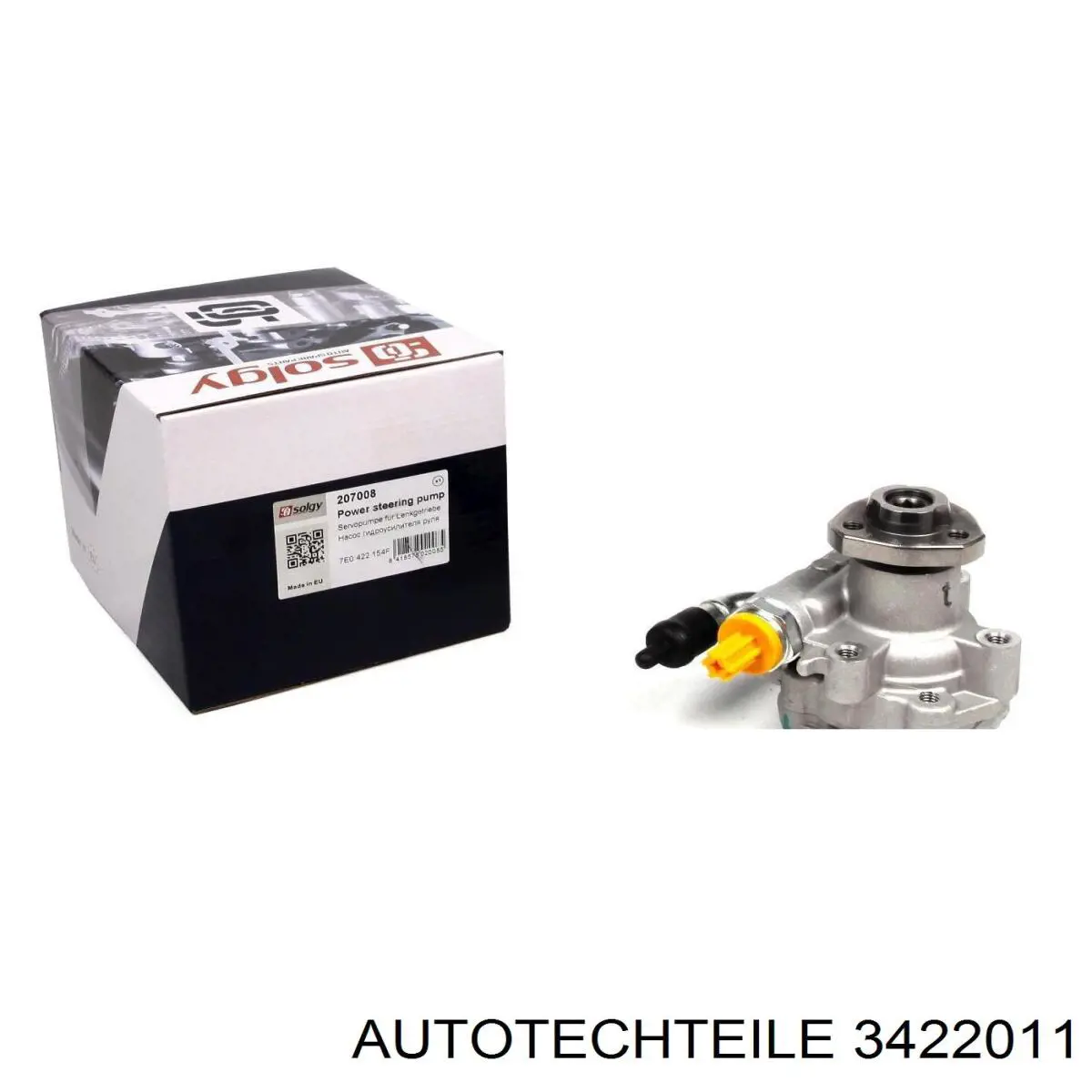 Насос гідропідсилювача керма Autotechteile 3422011