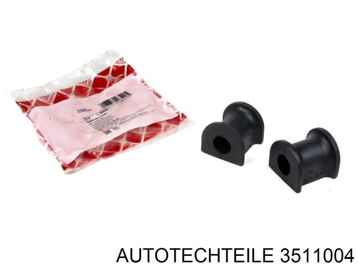 Втулка стабілізатора заднього, зовнішня Autotechteile 3511004