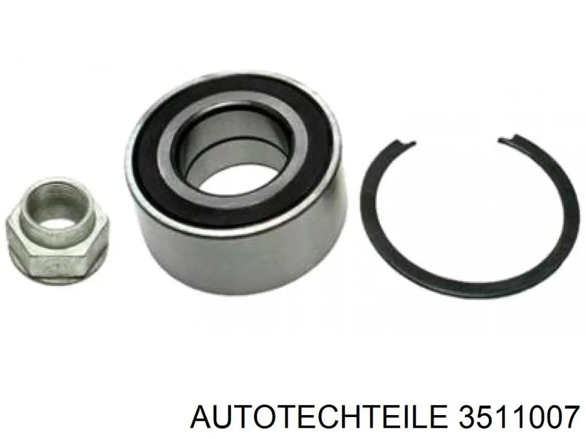 3511007 Autotechteile Пружина підвіски задня