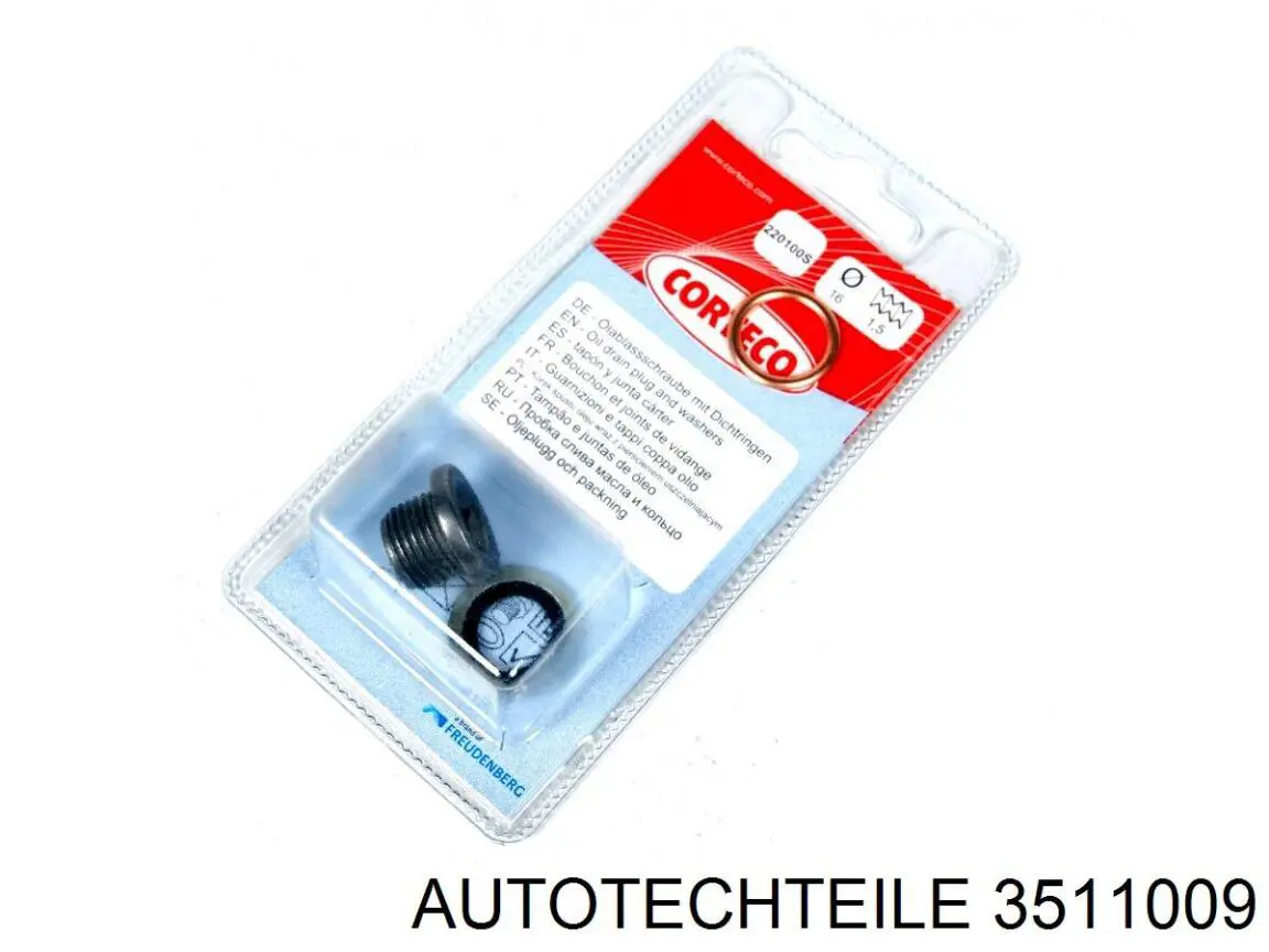Купити 3511009 Autotechteile Задні пружини