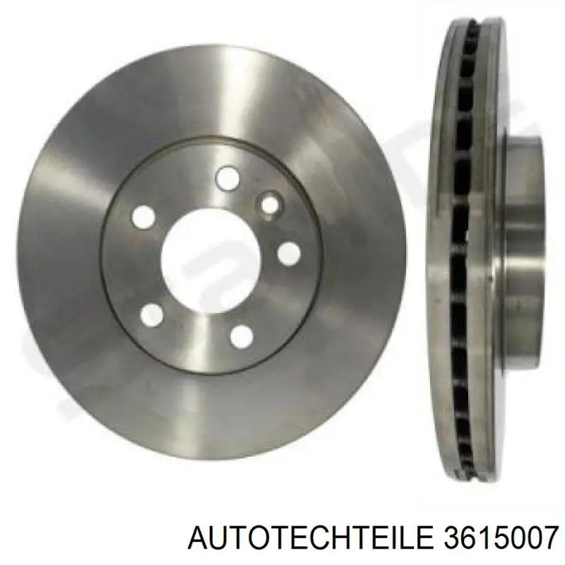 3615007 Autotechteile Гальмо дискове переднє