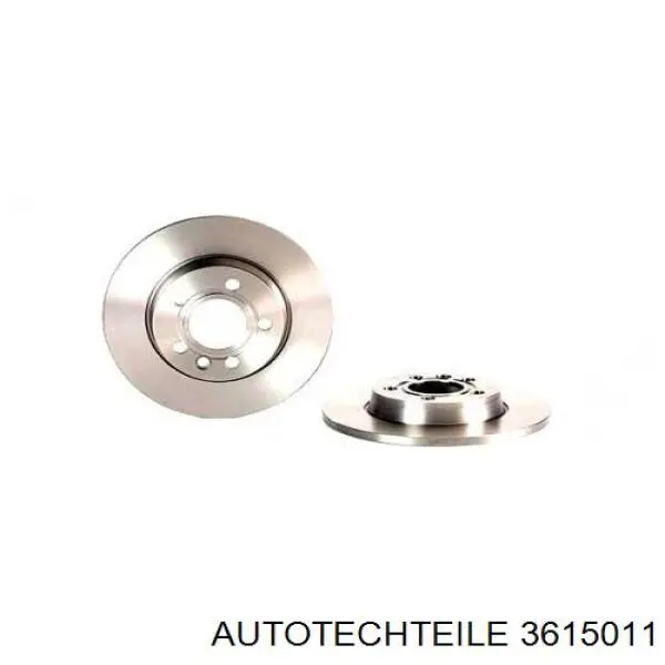 Диск гальмівний задній Autotechteile 3615011