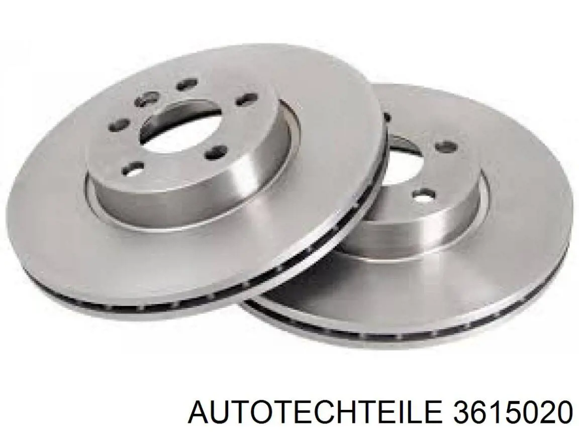 Захист гальмівного диска, переднього, лівого 3615020 Autotechteile