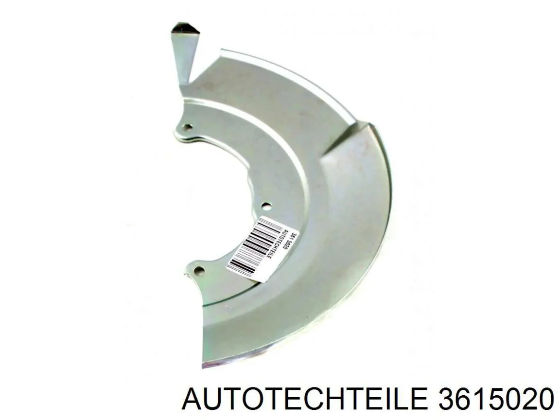 Захист гальмівного диска, переднього, лівого Autotechteile 3615020 ціна, від 9.57 USD