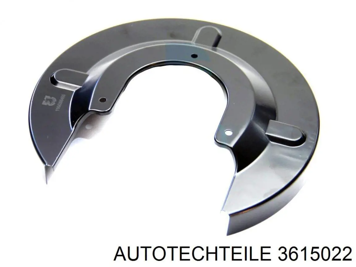 3615022 Autotechteile Захист гальмівного диска, заднього