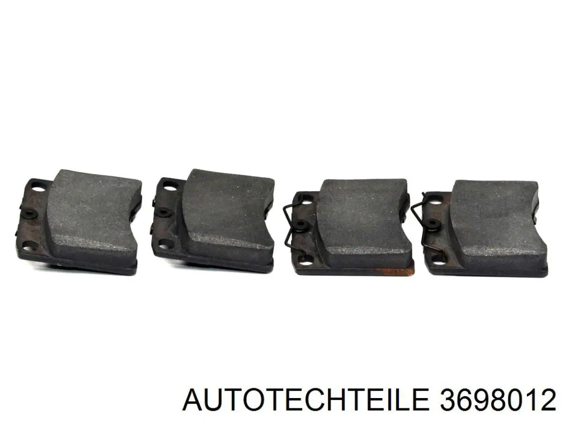 Гальмівні колодки Autotechteile 3698012 ціна, від 15.50 USD