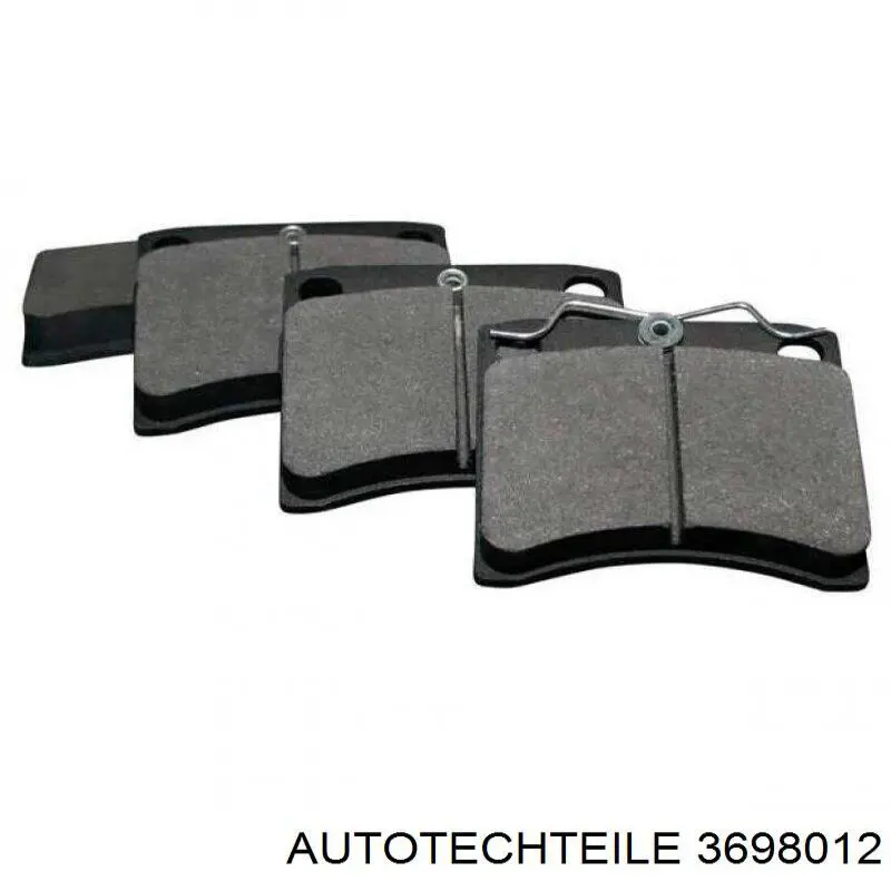 3698012 Autotechteile Передні гальмівні колодки
