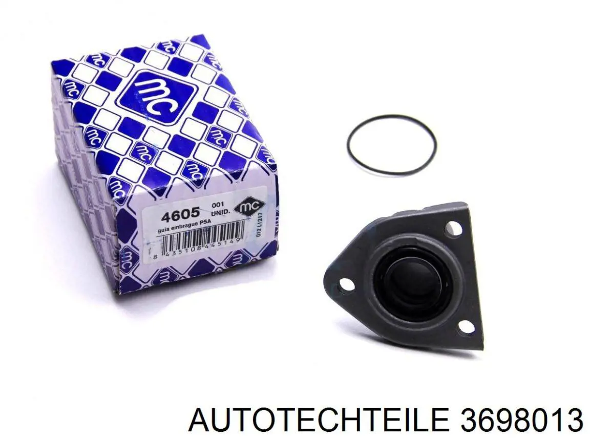 Колодки гальмові задні, дискові 3698013 Autotechteile