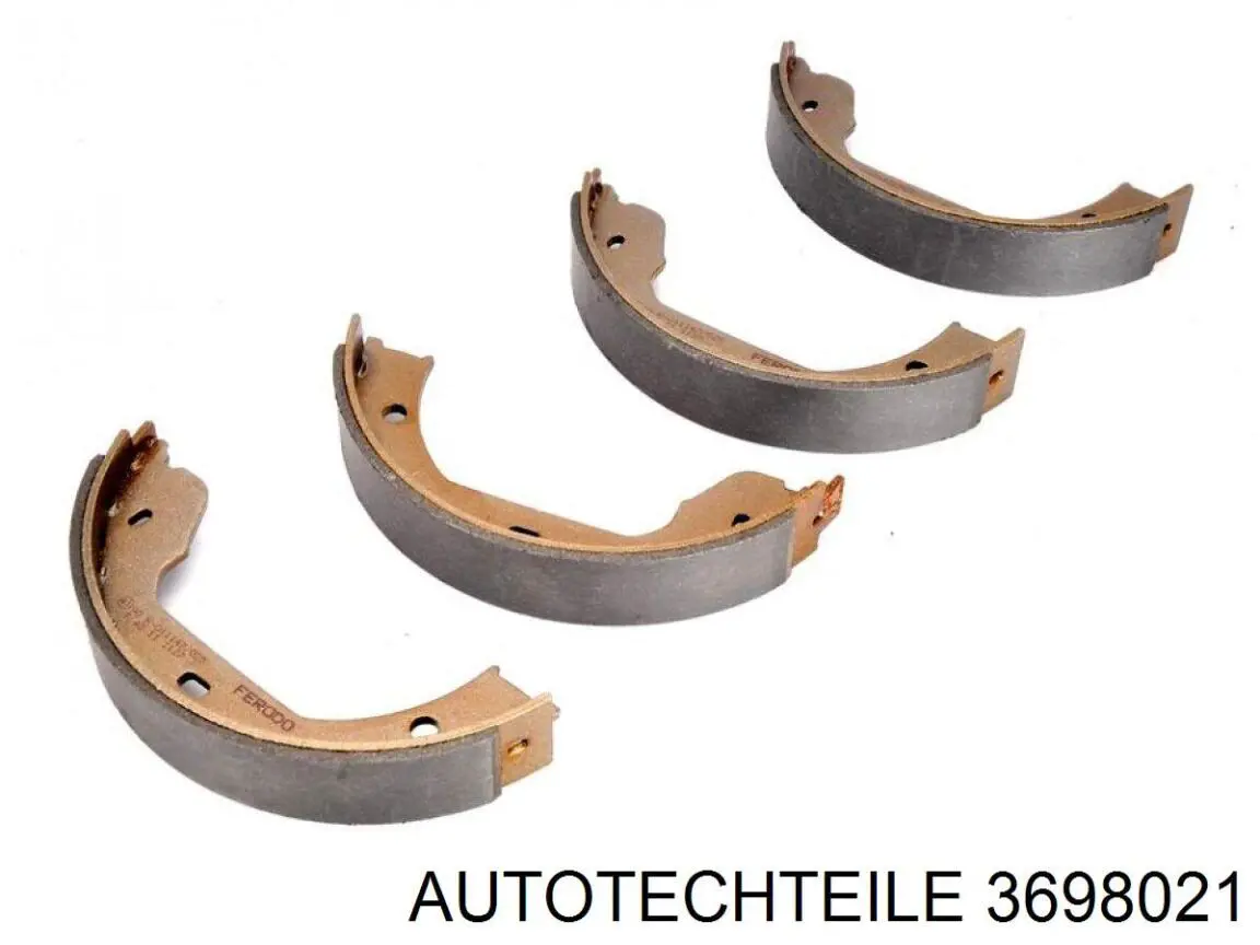 3698021 Autotechteile Гальмівні колодки ручника