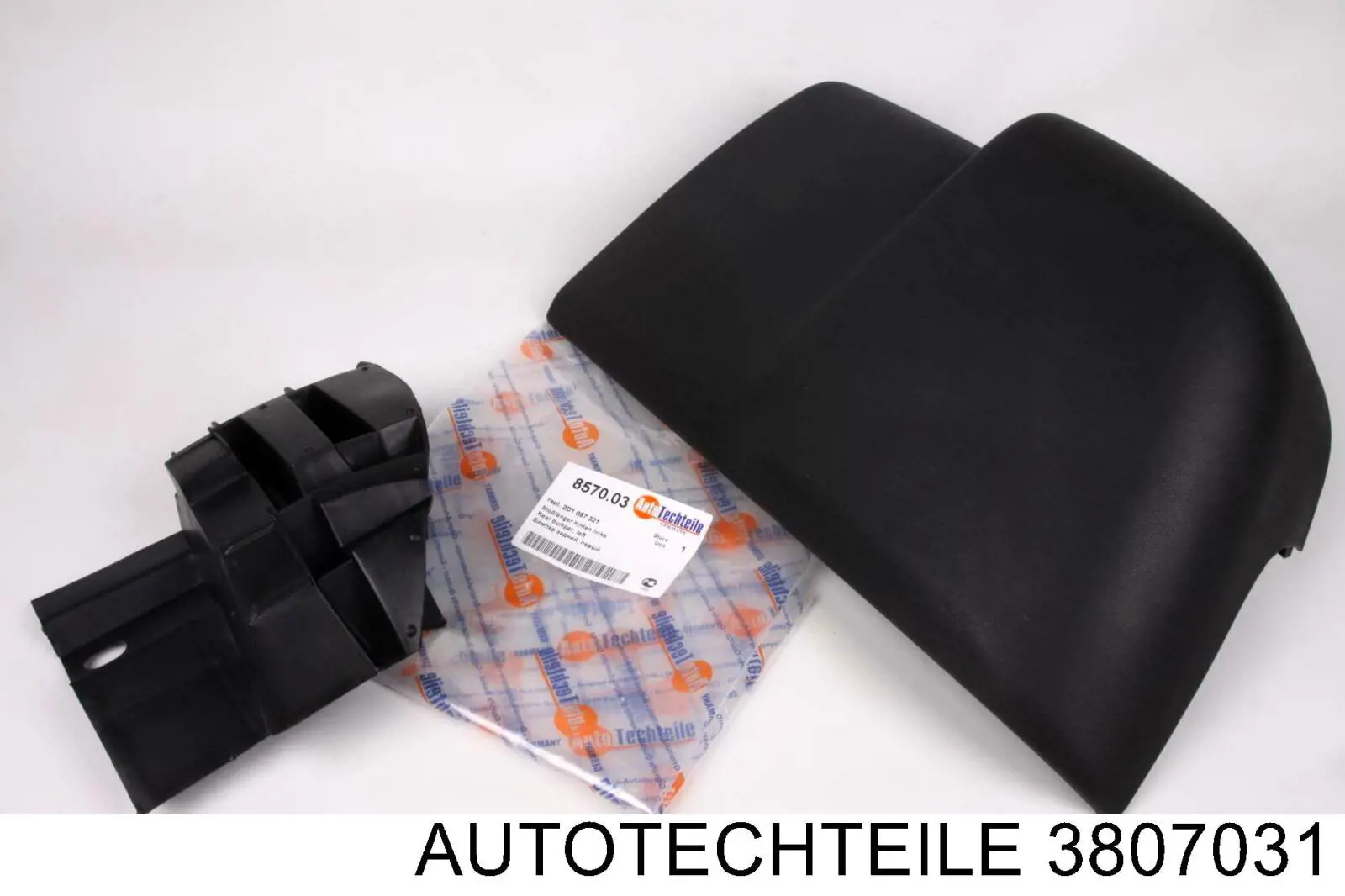 Накладка стійки кузова зовнішня, задня права Autotechteile 3807031 ціна, від 11.25 USD