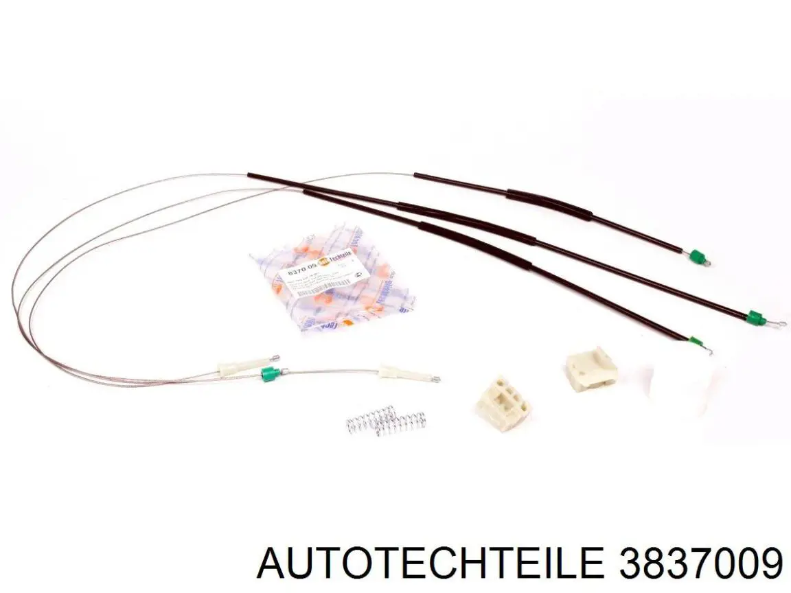 Ремкомплект механізму склопідіймача передніх дверей 3837039 Autotechteile