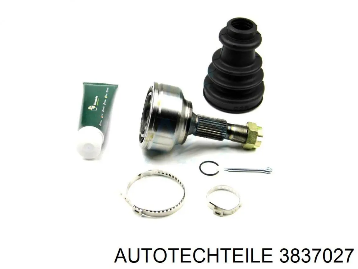 Ущільнювач двері передньої лівої (на двері) Autotechteile 3837027 ціна, від 41.95 USD