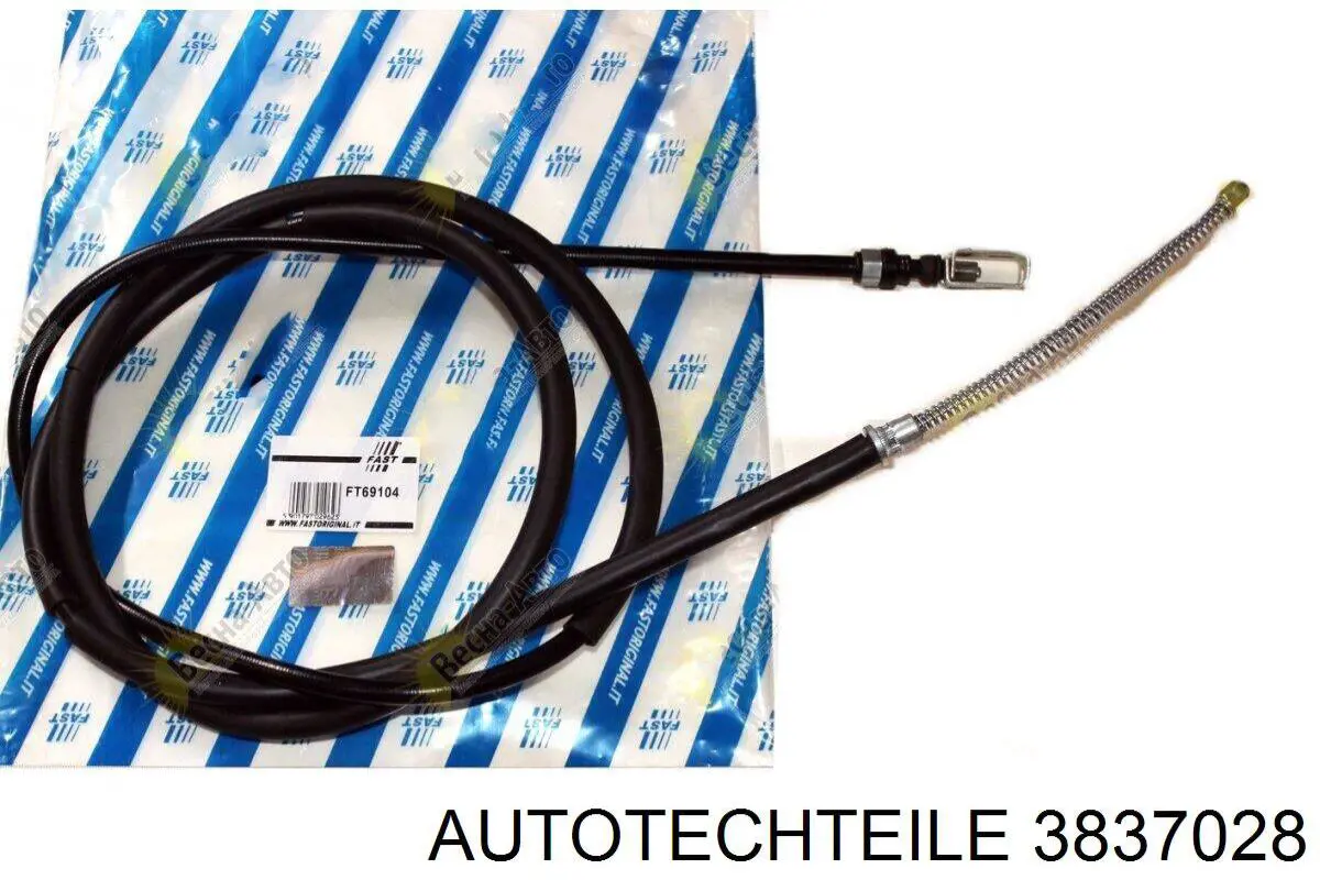 Купити 3837028 Autotechteile Ущільнювач двері передньо, правої (на двері)