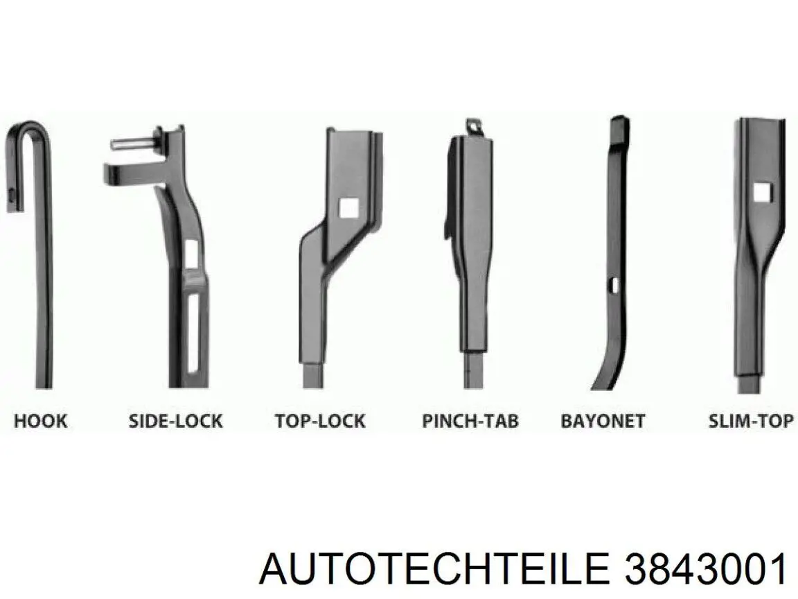 Ролик двері бічної/зсувної, правий нижній Autotechteile 3843001 ціна, від 9.98 USD