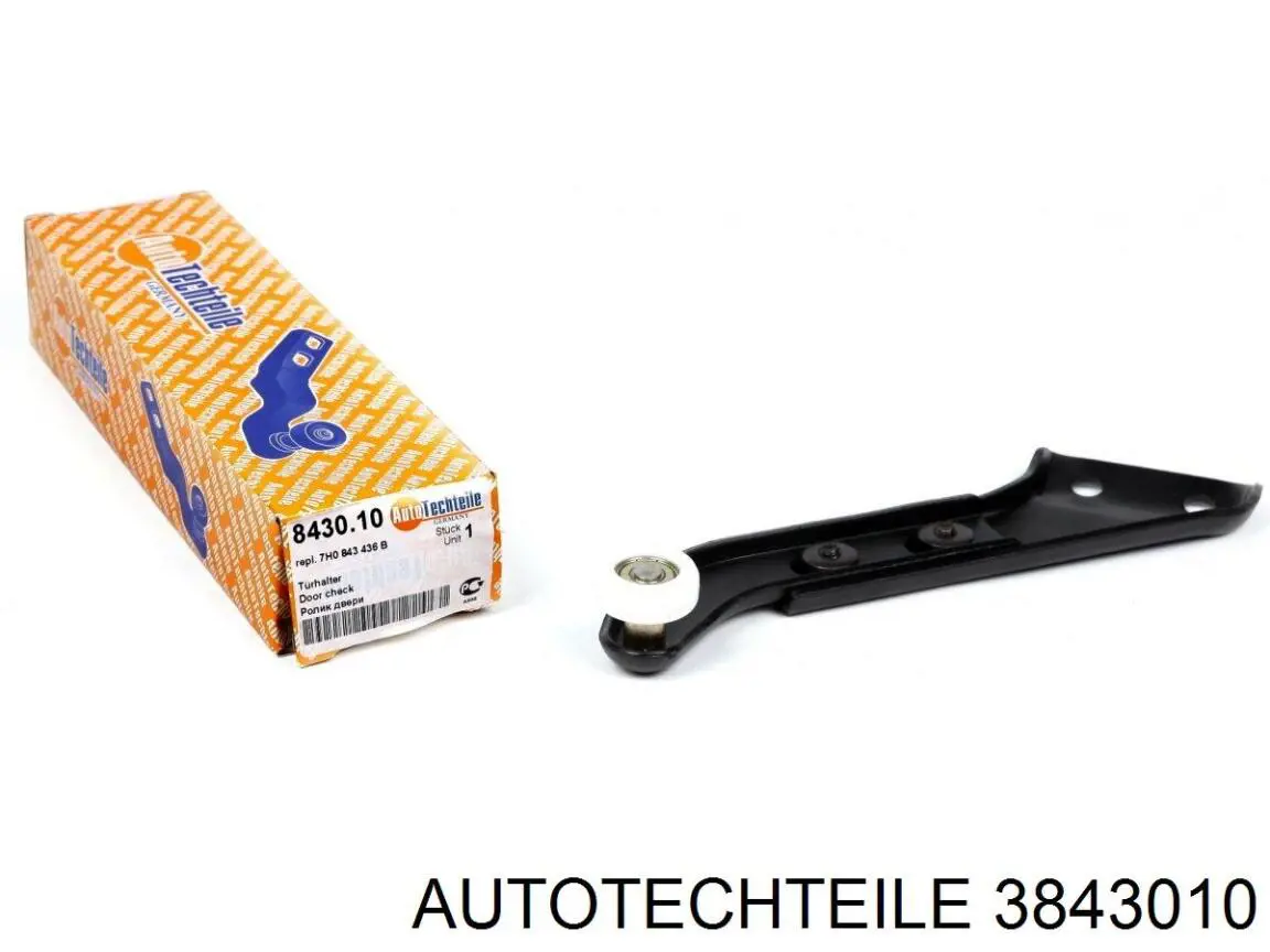 Ролик двері бічної/зсувної, правий верхній Autotechteile 3843010 ціна, від 8.53 USD