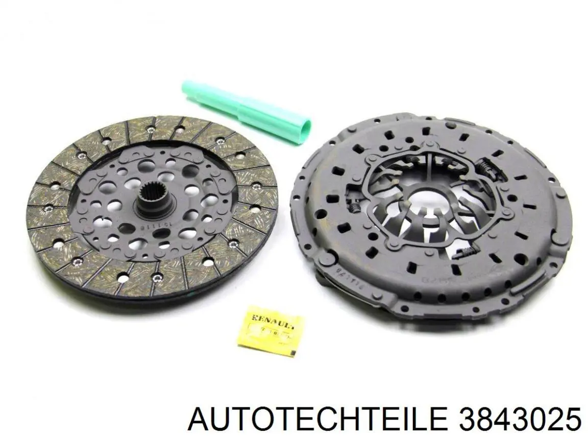 3843025 Autotechteile Ручка дверей бічних/зсувних, зовнішня права