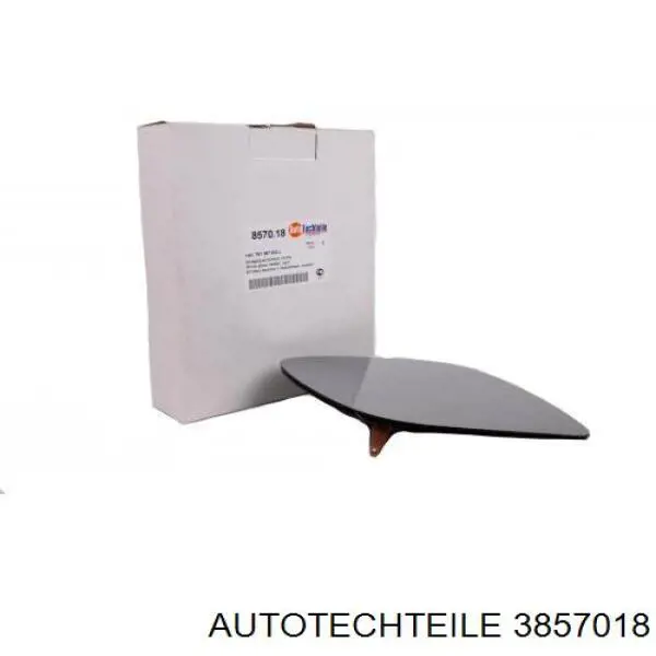 Скло дзеркала заднього виду, правого Autotechteile 3857018 ціна, від 12.42 USD