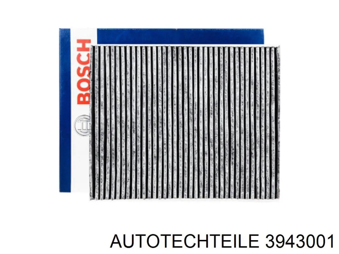 Ліхтар підсвічування заднього номерного знака 3943001 Autotechteile