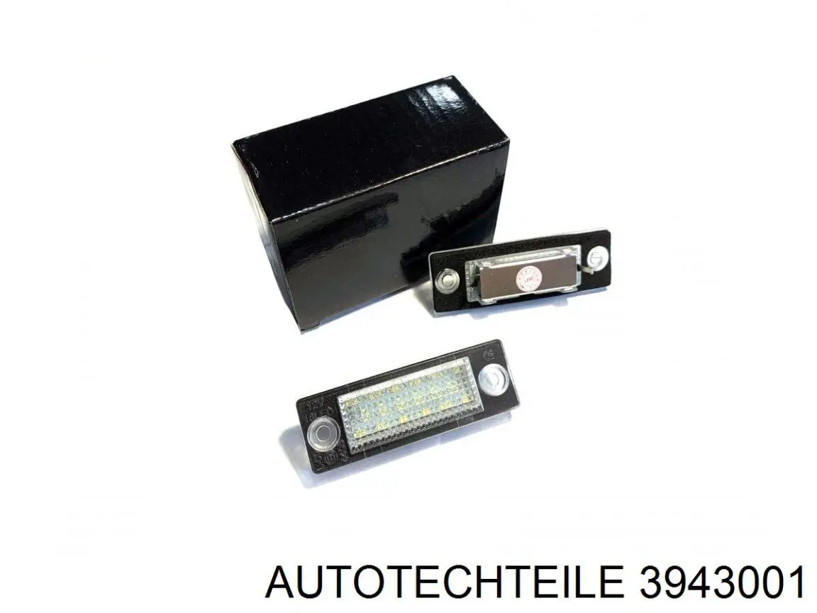 Ліхтар підсвічування заднього номерного знака Autotechteile 3943001 ціна, від 4.75 USD