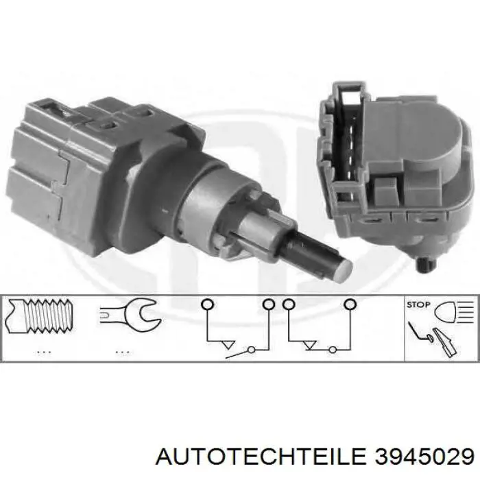 3945029 Autotechteile Лягушка стоп-сигналу