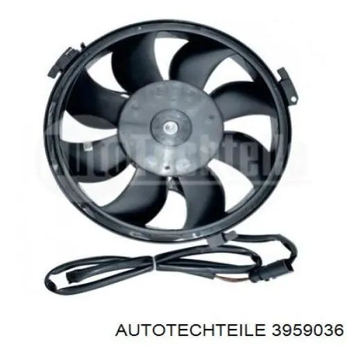 Купити 3959036 Autotechteile Електровентилятор охолодження в зборі (двигун + крильчатка)