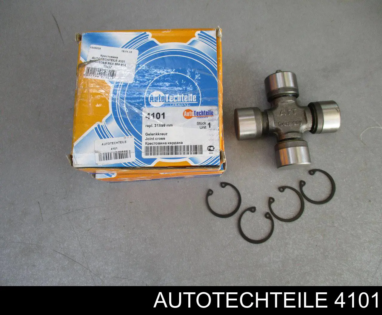 Хрестовина карданного валу Autotechteile 4101 ціна, від 12.62 USD