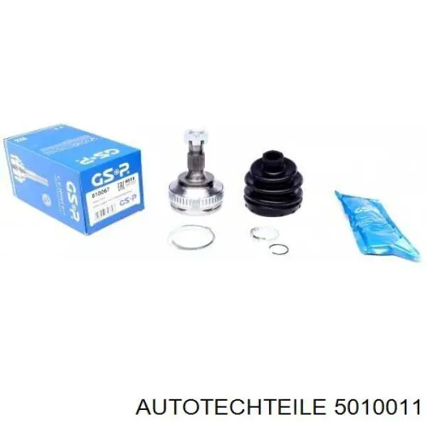 ШРУС зовнішній передній 5010011 Autotechteile
