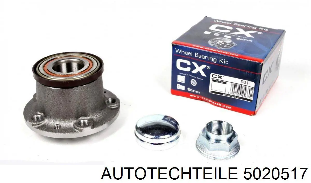 Купити 5020517 Autotechteile Підшипник ступиці колеса