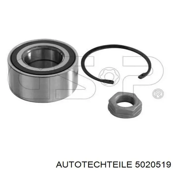 Купити 5020519 Autotechteile Підшипник ступиці передньої