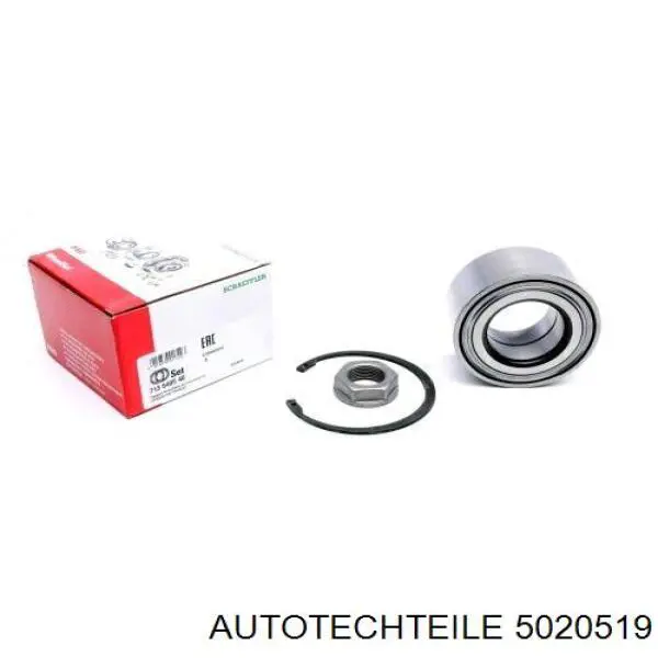 Комплект підшипник маточини передньої Autotechteile 5020519 ціна, від 26.55 USD