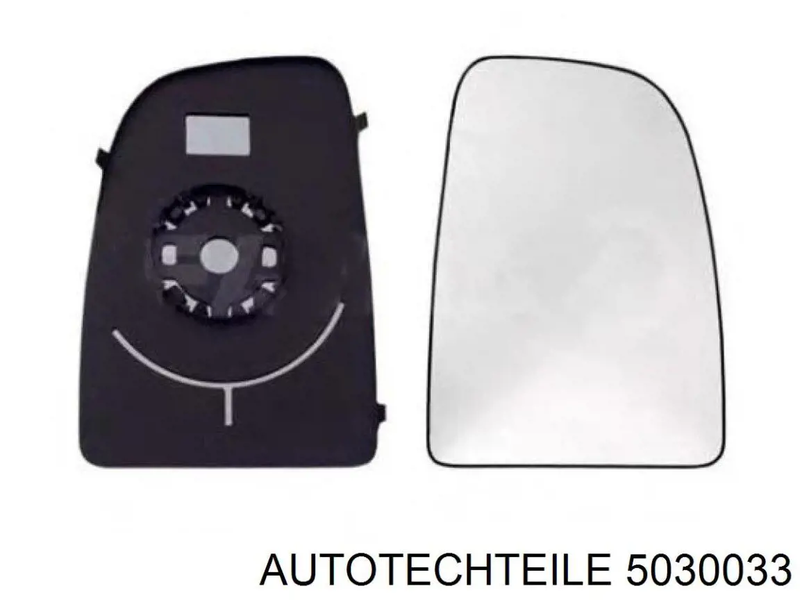 5030033 Autotechteile Дзеркальний елемент лівий