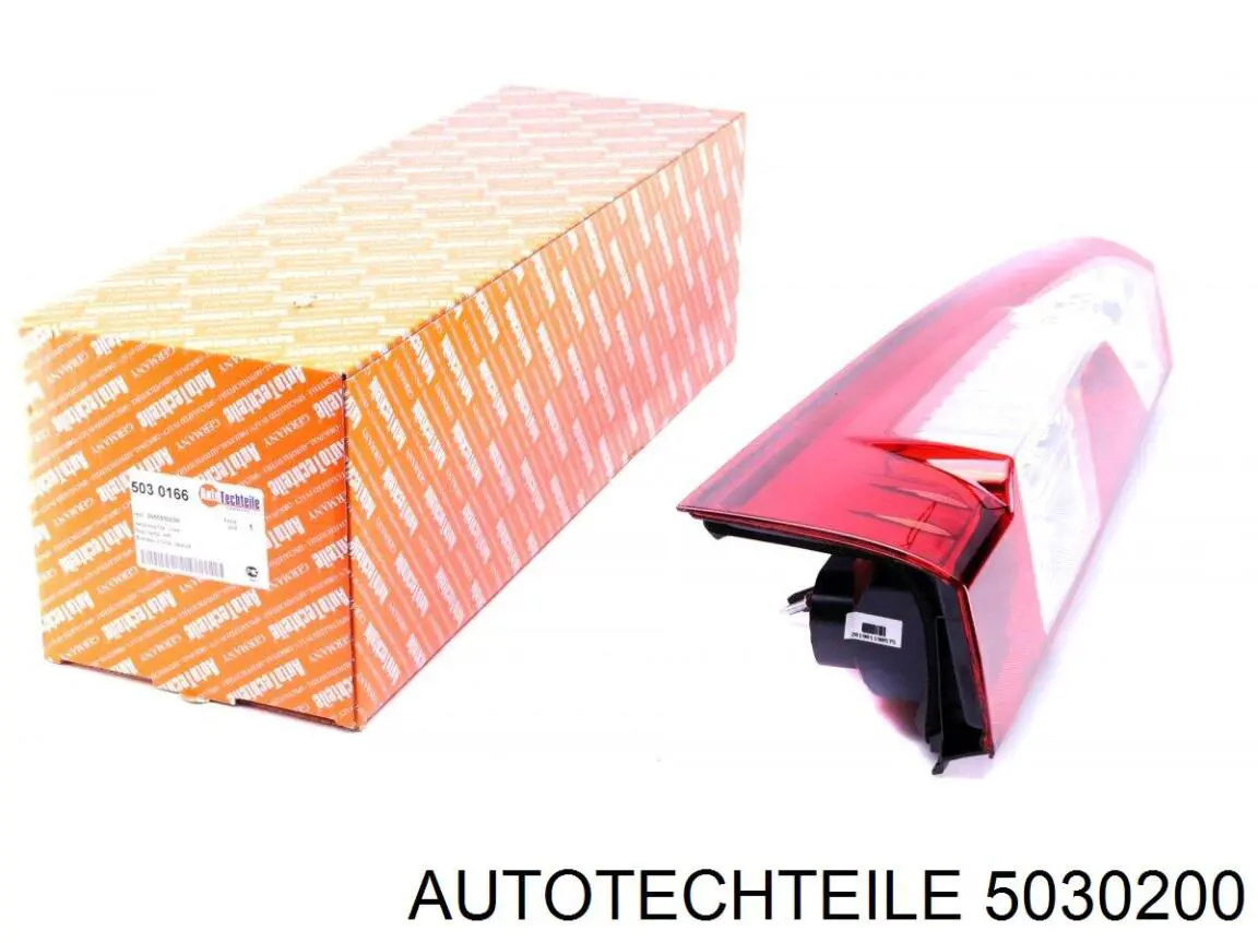 5030200 Autotechteile Скло ліхтаря заднього