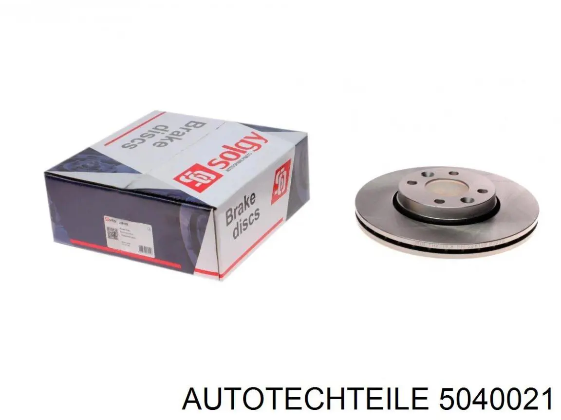5040021 Autotechteile Гальмо дискове переднє