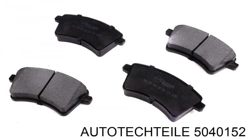 Гальмівні колодки Autotechteile 5040152 ціна, від 13.58 USD