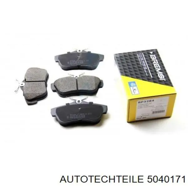Задні гальмівні колодки Autotechteile 5040171 ціна, від 15.89 USD