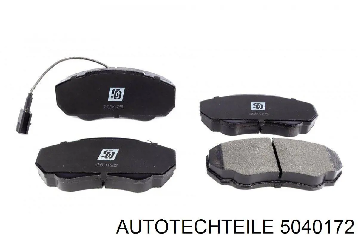 Передні тормозні колодки 5040172 Autotechteile