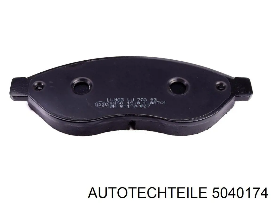 Купити 5040174 Autotechteile Колодки гальмівні передні, дискові