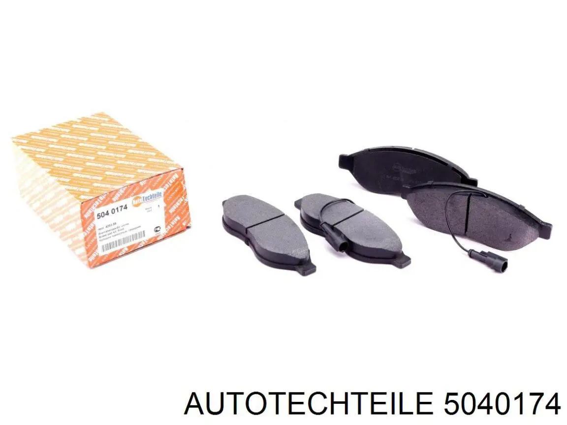 Передні тормозні колодки 5040174 Autotechteile