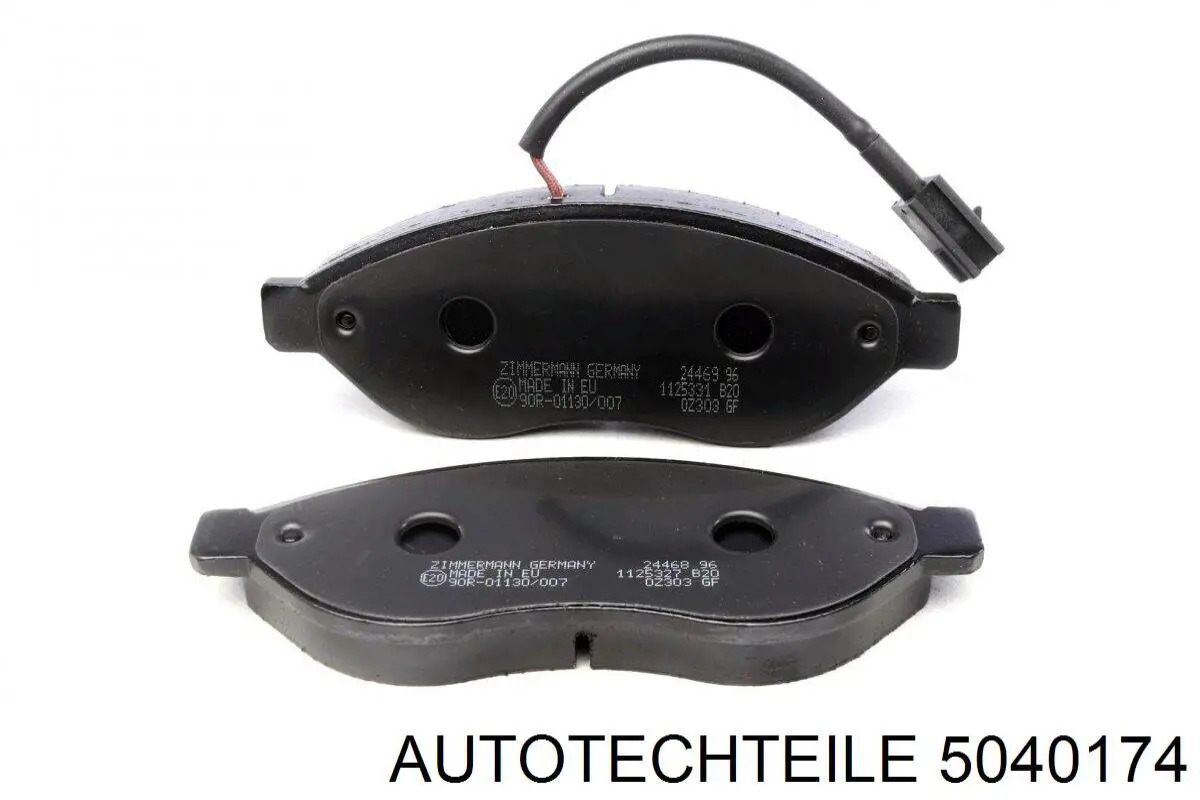 Гальмівні колодки Autotechteile 5040174 ціна, від 21.01 USD