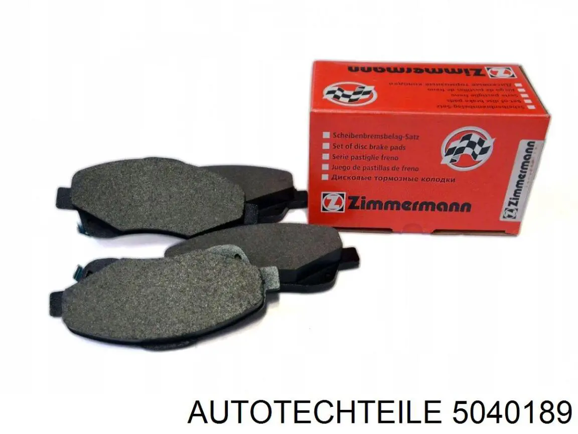 Передні тормозні колодки 5040189 Autotechteile