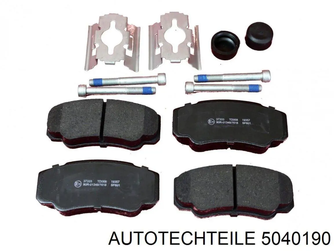 5040190 Autotechteile Колодки гальмівні задні, дискові