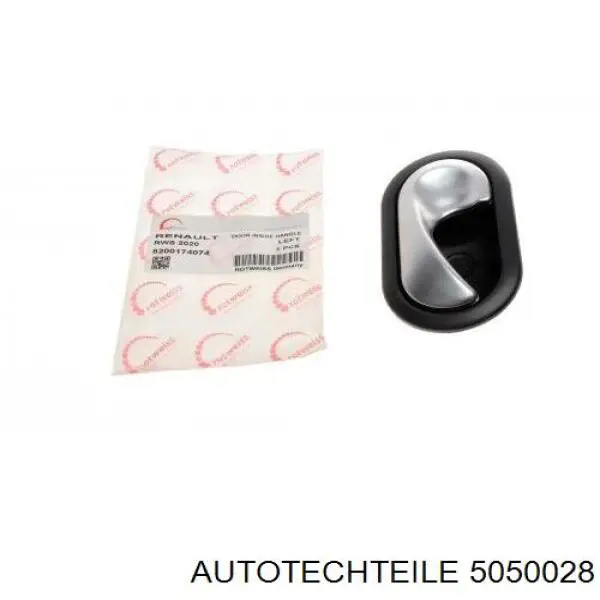 Купити 5050028 Autotechteile Ручка двері лівою внутрішня перед/зад